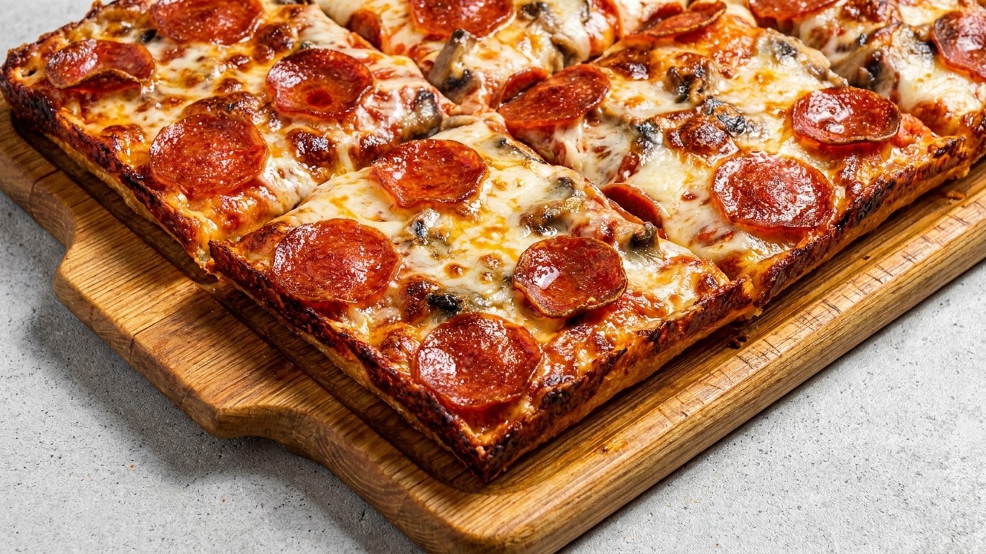 Crispy edges, pillowy center